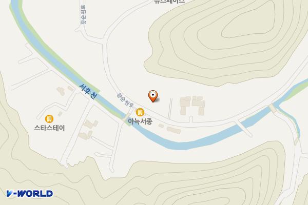 송학가든 위치 지도 — 경기도 양평군 서종면 황순원로 241
