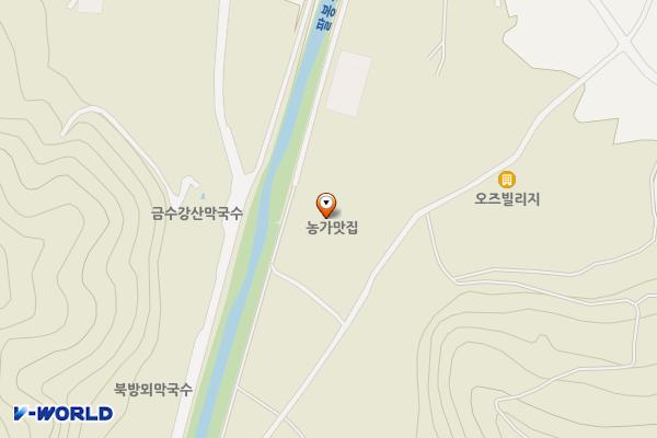 팔봉한울영농법인(행복한밥상) 위치 지도 — 강원특별자치도 홍천군 서면 한치골길 748-37
