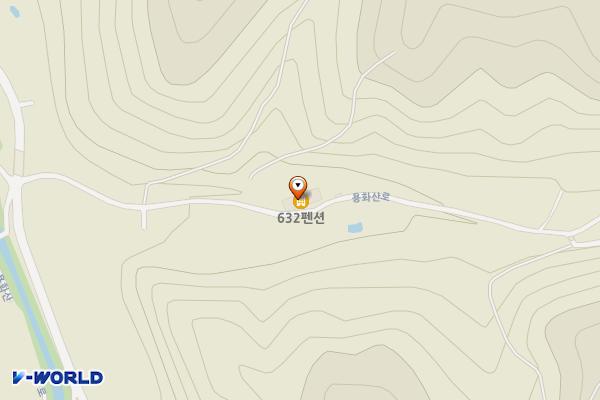 632펜션 위치 지도 — 강원특별자치도 화천군 하남면 용화산로 1194-31