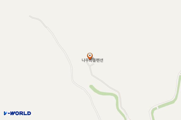 나무와돌펜션 위치 지도 — 강원특별자치도 화천군 상서면 내봉동길 49-12