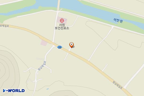 상주농원 위치 지도 — 경상북도 상주시 내서면 영남제일로 3546