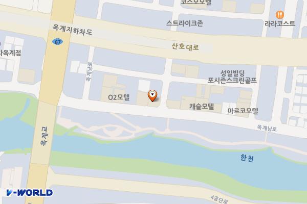펄 비즈니스 호텔 위치 지도 — 경상북도 구미시 옥계남로 21