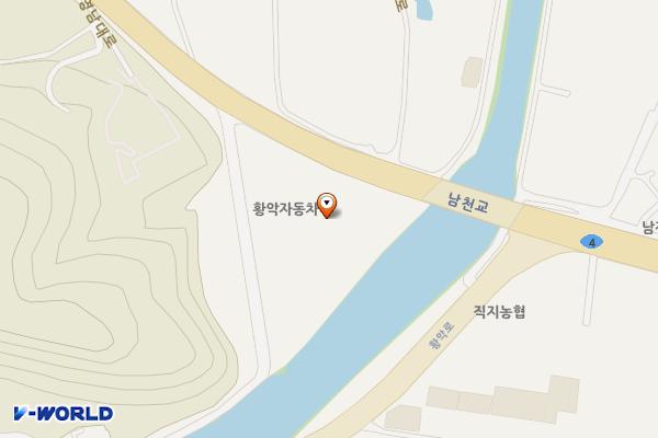 황악정비센타 위치 지도 — 경상북도 김천시 대항면 복전길 190