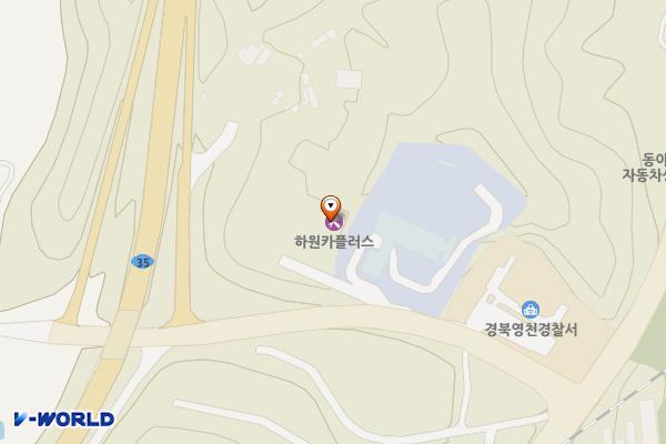 하원1급 정비공장 위치 지도 — 경상북도 영천시 금호읍 고수골길 26