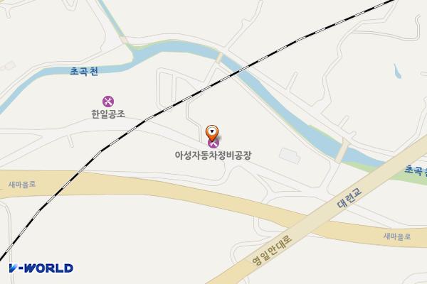 아성 자동차 정비공장 위치 지도 — 경상북도 포항시 북구 흥해읍 새마을로394번길 28
