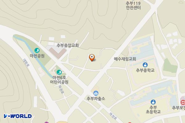 골목추어탕 위치 지도 — 충청남도 금산군 추부면 상마전길 15-3