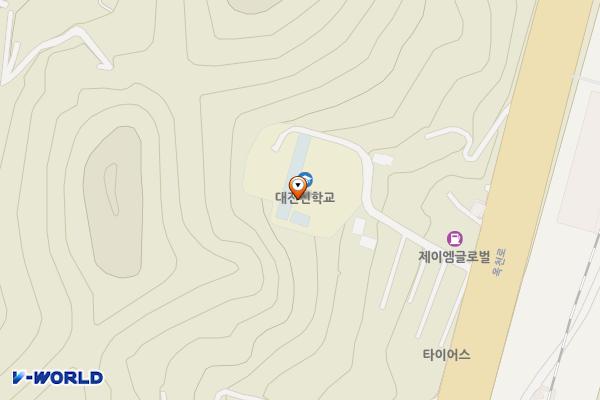 대전신학연수원 위치 지도 — 대전광역시 동구 옥천로351번길 45