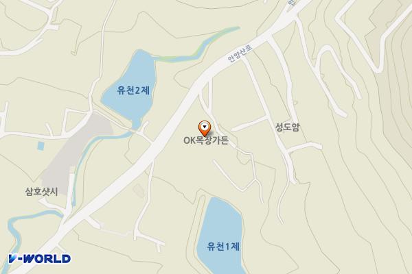 오케이목장가든 위치 지도 — 전남광주통합특별시 화순군 화순읍 안양산로 72