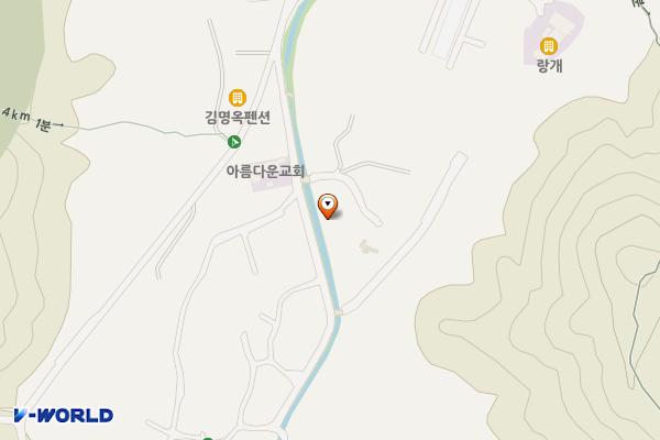 소담소담팬션 위치 지도 — 전북특별자치도 전주시 완산구 내원당길 69-8
