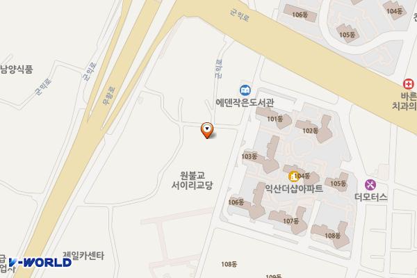 제일산정현교회 위치 지도 — 전북특별자치도 익산시 오산면 군익로2길 38
