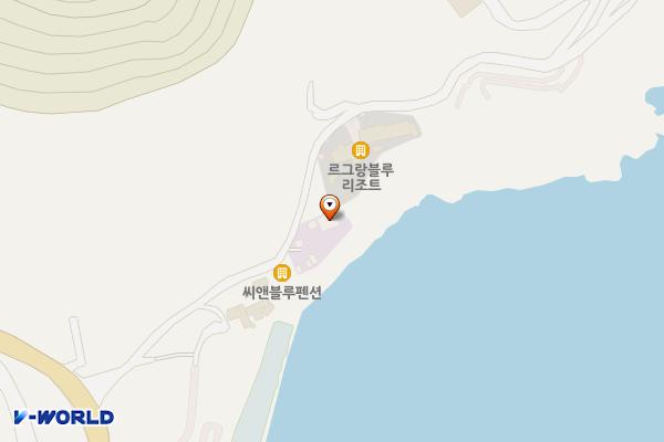 씨앤블루 민박 펜션 위치 지도 — 전남광주통합특별시 여수시 돌산읍 무술목길 12-9