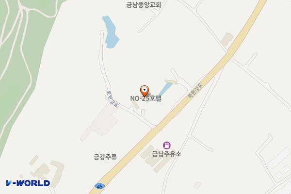 넘버25모텔 위치 지도 — 경기도 남양주시 화도읍 북한강로 1441-12