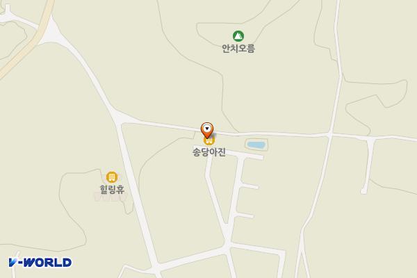 송당아진 위치 지도 — 제주특별자치도 제주시 구좌읍 송당5길 46-78
