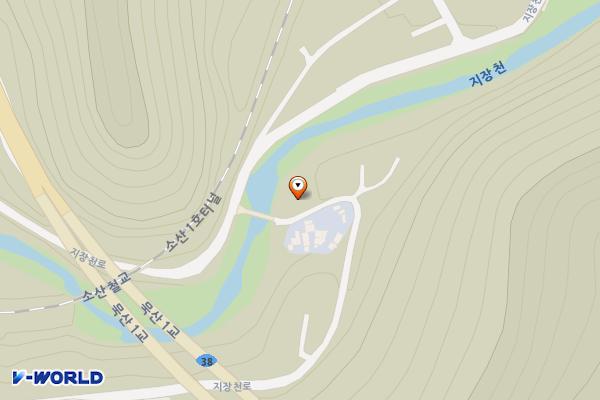 풀빌라펜션 드위트리-1 위치 지도 — 강원특별자치도 정선군 남면 지장천로 146-51