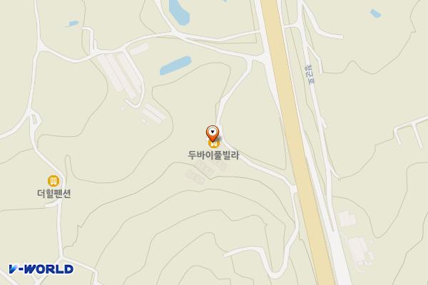 두바이풀빌라 위치 지도 — 경기도 가평군 상면 샘골길 3-24