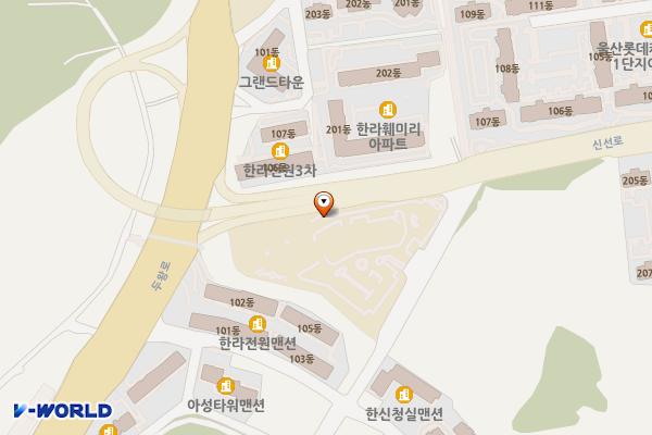 울산해양결찰서 위치 지도 — 울산광역시 남구 신선로 20
