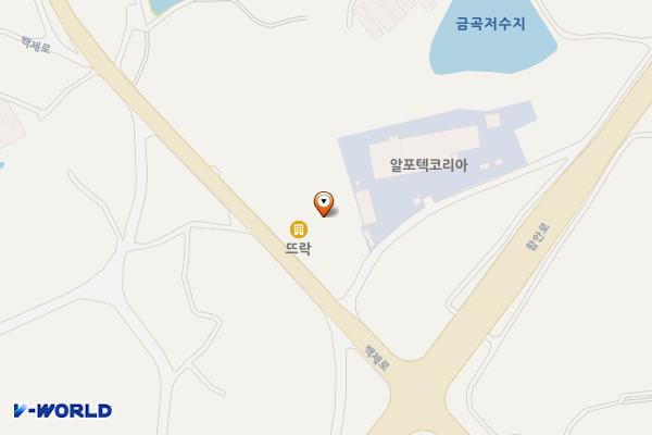 둘레길한우촌 위치 지도 — 전북특별자치도 익산시 함라면 백제로 647
