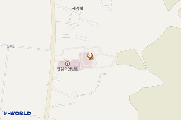 영천영락원 장례식장 위치 지도 — 경상북도 영천시 천문로 596-8