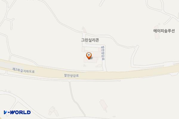 (주)제이에스정밀 위치 지도 — 경기도 화성시 향남읍 발안양감로 435-3