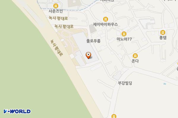 용산구청 (급속충전기) 위치 지도 — 서울특별시 용산구 녹사평대로 150