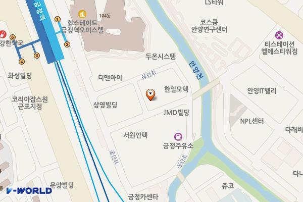 그린볼트 연구소 위치 지도 — 경기도 군포시 엘에스로115번길 60