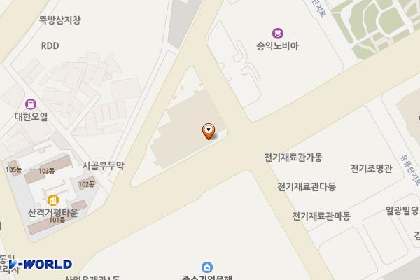 전자상가 (급속) 위치 지도 — 대구광역시 북구 유통단지로 25