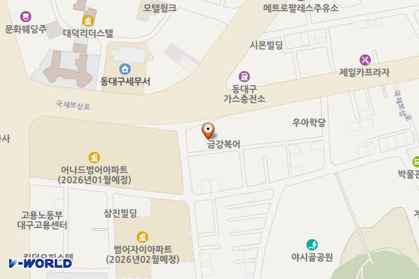 제형면옥(범어점) 위치 지도 — 대구광역시 수성구 국채보상로 908