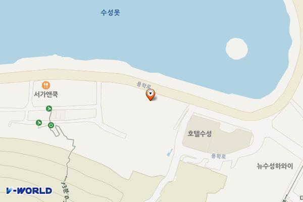 1997빠리바닷가재 위치 지도 — 대구광역시 수성구 용학로 84