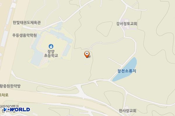 월드팜코리아 위치 지도 — 강원특별자치도 원주시 장전길 82