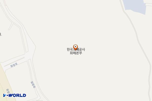 급속 한국조폐공사 화폐본부 위치 지도 — 경상북도 경산시 화랑로 140-10