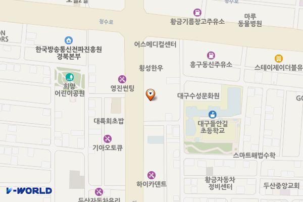 제형면옥본점 위치 지도 — 대구광역시 수성구 들안로 104