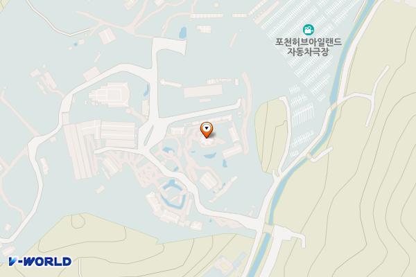 허브아일랜드 식물박물관 위치 지도 — 경기도 포천시 신북면 청신로947번길 35