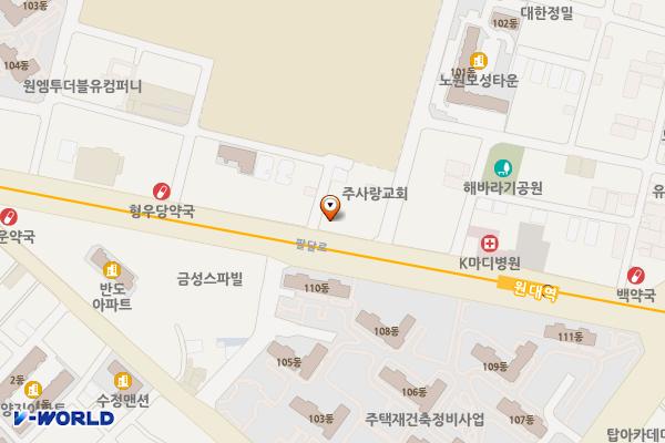 주식회사 티스 위치 지도 — 대구광역시 북구 팔달로 201-2