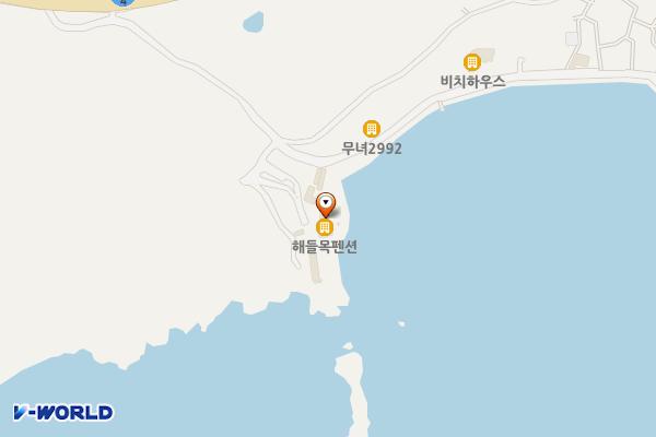 해들목 펜션 위치 지도 — 전북특별자치도 군산시 옥도면 무녀도2길 144-8