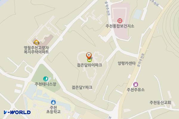 Y파크술샘박물관 위치 지도 — 강원특별자치도 영월군 주천면 송학주천로 1467-9