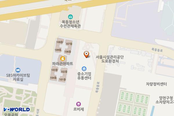 행복한백화점 위치 지도 — 서울특별시 양천구 목동동로 309