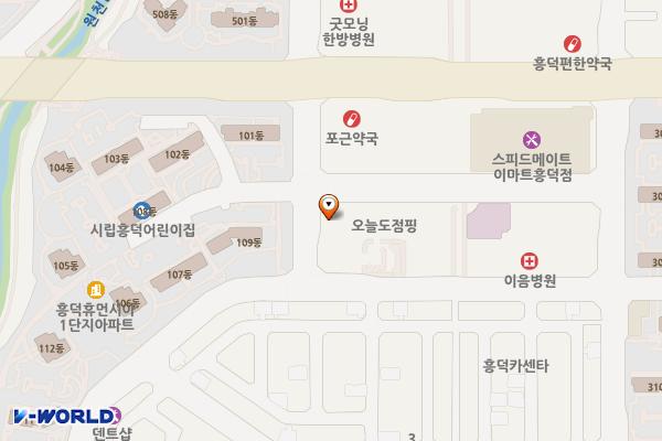 가은프라자 위치 지도 — 경기도 용인시 기흥구 흥덕1로79번길 2