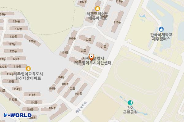 영어교육도시지원사무소 위치 지도 — 제주특별자치도 서귀포시 대정읍 에듀시티로 86