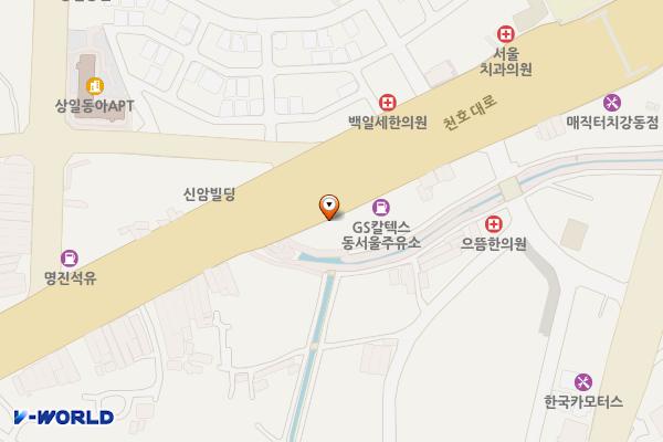 복지상일충전소 위치 지도 — 서울특별시 강동구 천호대로 1452