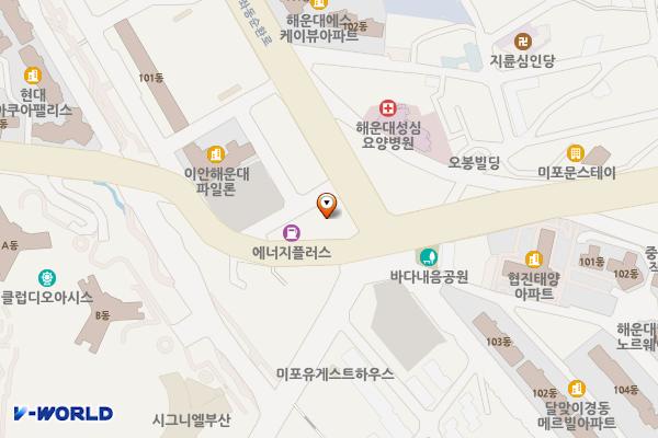 부산달맞이주유소 위치 지도 — 부산광역시 해운대구 달맞이길 57