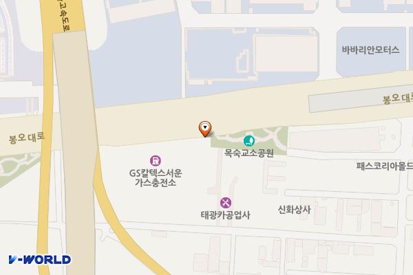 계산신도시주유소 위치 지도 — 인천광역시 계양구 봉오대로 942