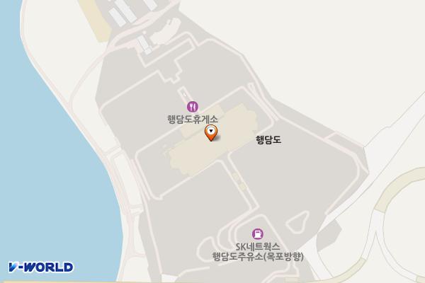행담도휴게소 위치 지도 — 충청남도 당진시 신평면 서해안고속도로 275