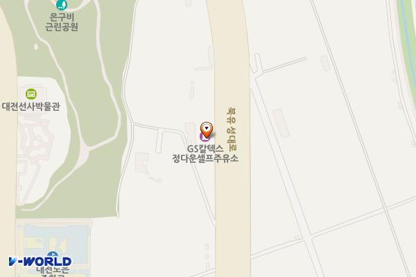 정다운주유소 위치 지도 — 대전광역시 유성구 북유성대로 51