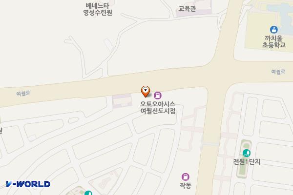 여월신도시주유소 위치 지도 — 경기도 부천시 여월로 112