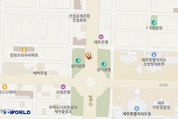 신제주로터리 3 위치 지도 — 제주특별자치도 제주시 연동 301