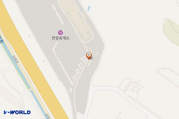 안성휴게소 (서울방향) E-pit 위치 지도 — 경기도 안성시 원곡면 경부고속도로 372