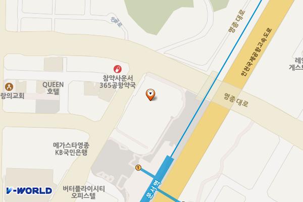 인천 운서역 E-pit 위치 지도 — 인천광역시 영종구 흰바위로59번길 32