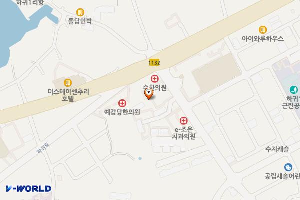 제주 하귀하나로마트 E-pit 위치 지도 — 제주특별자치도 제주시 애월읍 하귀1리 550
