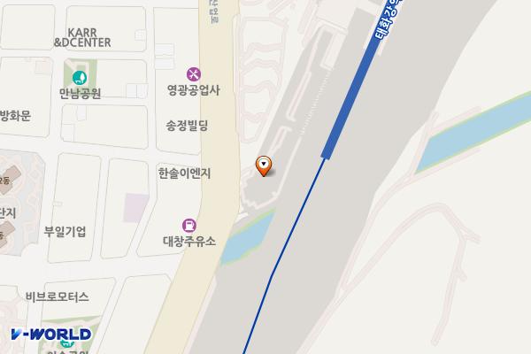 울산 태화강역 E-pit 위치 지도 — 울산광역시 남구 삼산동 309-18
