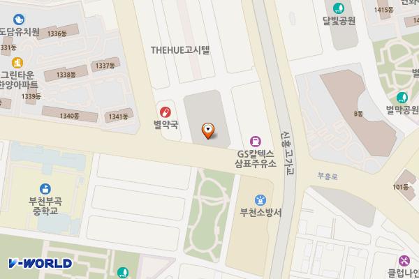 부천 중동 E-pit 위치 지도 — 경기도 부천시 원미구 부흥로315번길 21